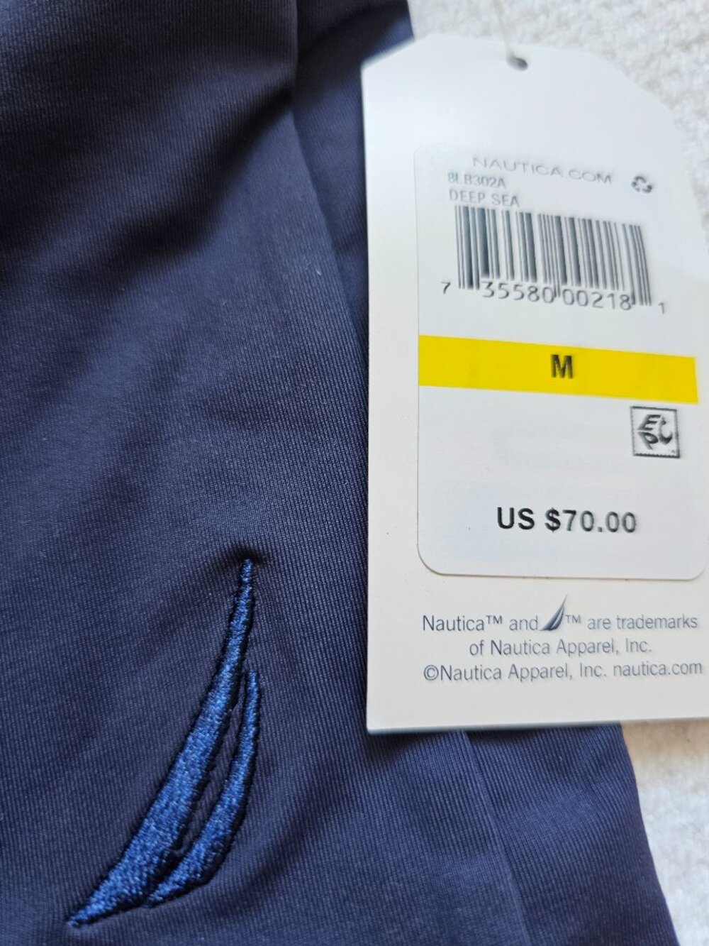 Nautica Medium Womens Boy Short - Picture 6 of 12